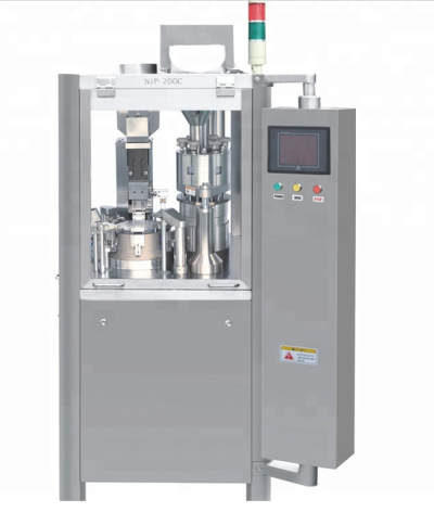 Máquina de llenado automática pequeña de cápsulas duras GMP CE NJP-200 pequeña con servicio de OEM de precio de fábrica